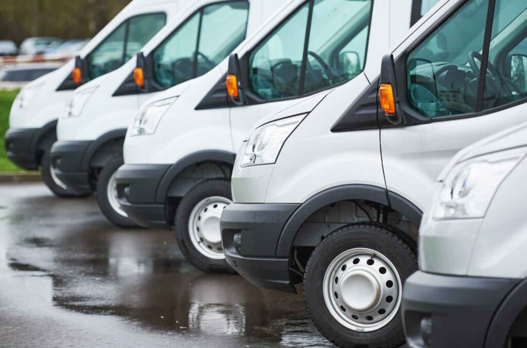 van de transporte de pasajeros